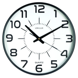 Pendule NOE - contour plastique protection cadran verre - D37,5 cm