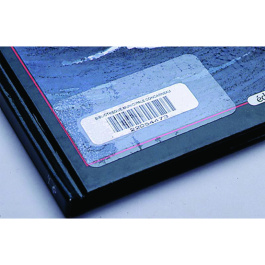 Rouleau de 1000 protège-étiquettes PVC ép.70 microns l.6 x h.3,8 cm