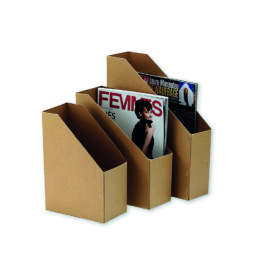 Boite à brochures pliantes multiformat carton désacidifié L10xP22,5xH28 cm