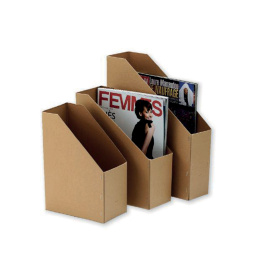 Boite à brochures pliantes multiformat carton désacidifié L10xP22,5xH28 cm