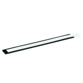 Lot de 5 porte-étiquettes magnétique - L20xH2 cm - Anthracite