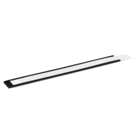 Lot de 5 porte-étiquettes magnétique - L20xH2 cm - Anthracite