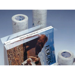 Rouleau de renfort de dos en polyester de 25m - l.2 cm - ep.25 microns