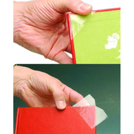 Boîte de 100 protège coins transparents en polyester - ep.25 microns