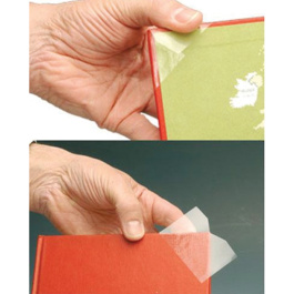 Boîte de 100 protège coins transparents en polyester - ep.25 microns