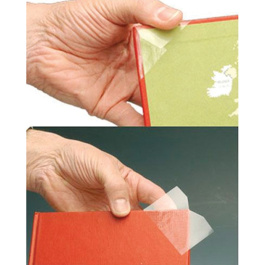 Boîte de 100 protège coins transparents en polyester - ep.25 microns