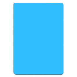 Lot de 10 intercalaires BD sans onglet PVC expansé ép.3 mm - L25xH35,5 cm