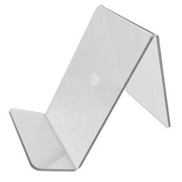 Support plexiglas transparent livre ou album - L10xP17xH13 cm