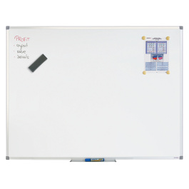 Tableau laqué et magnétique coloris blanc -l.120 x h.90 cm