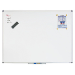 Tableau laqué et magnétique coloris blanc -l.120 x h.90 cm