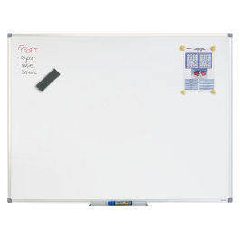 Tableau laqué et magnétique coloris blanc -l.120 x h.90 cm