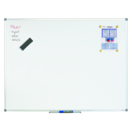 Tableau laqué et magnétique coloris blanc -l.120 x h.90 cm