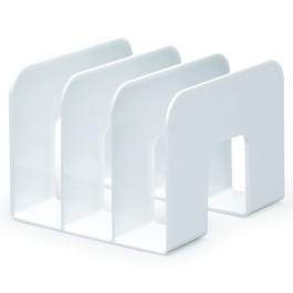 Range-revues 3 compartiments polystérol  - L21,5 x P21 x H16,5 cm