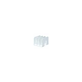 Range-revues 3 compartiments polystérol  - L21,5 x P21 x H16,5 cm
