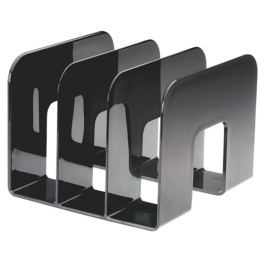 Range-revues 3 compartiments polystérol  - L21,5 x P21 x H16,5 cm