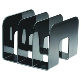 Range-revues 3 compartiments polystérol  - L21,5 x P21 x H16,5 cm