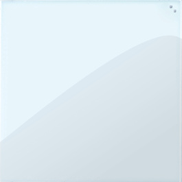 Tableau magnétique en verre trempé - 100x100 cm