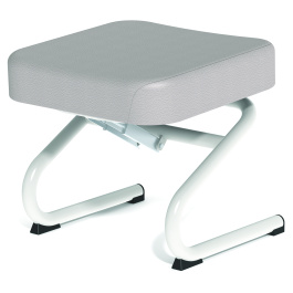 Pouf inclinable coloris gris clair RAL 7035 pour fauteuil KOSI WT1400-1500