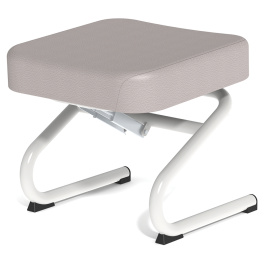 Pouf inclinable coloris gris clair RAL 7035 pour fauteuil KOSI WT1400-1500