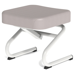 Pouf coloris gris clair RAL 7035 pour fauteuil KOSI WT1400-1500