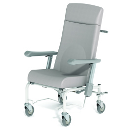 Fauteuil de transfert KINO - freins arrière - roues double galet D.125 mm