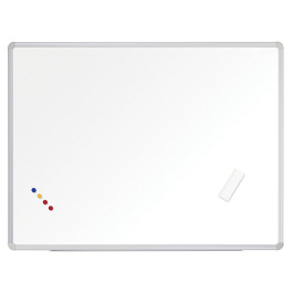 Tableau d'affichage blanc pour feutre - 100x200 cm