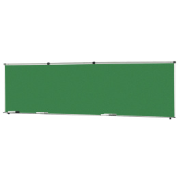 Piste graphique murale en email vert - 200x 60 cm