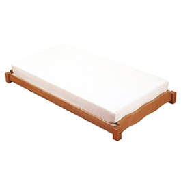 Couchette KOALA bois incolore sommier mélaminé - 120x60 cm