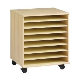 Meuble à dessins PICCOLO 8 cases L73,5xP60xH85,6 c