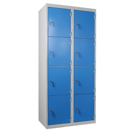 Casiers non visitable 8 cases - L80xP50xH180cm