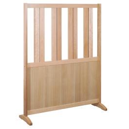 Claustra MOKA en hêtre massif incolore - L120xP35xH160 cm