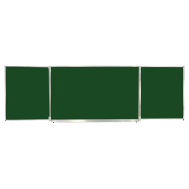 Tableau triptyque vert pour craie 150x100 cm