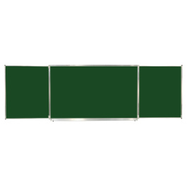 Tableau triptyque vert pour craie 200x100 cm