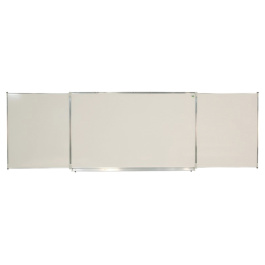 Tableau triptyque blanc pour feutre 200x120 cm