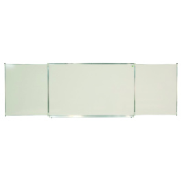 Tableau triptyque blanc pour feutre 200x120 cm