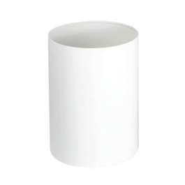 Corbeille à papier acier - 17L - D25,5xH33 cm
