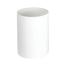 Corbeille à papier acier - 17L - D25,5xH33 cm