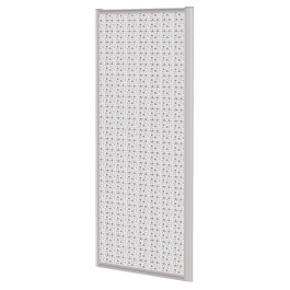 Claustra acoustique panneaux bois absorbants cadre alu - 80x160 cm