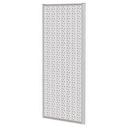 Claustra acoustique panneaux bois absorbants cadre alu - 80x160 cm