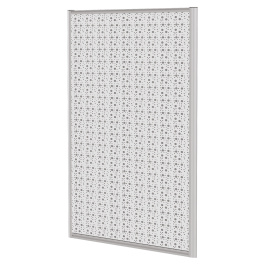 Claustra acoustique panneaux bois absorbants cadre alu - 120x160 cm