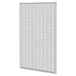 Claustra acoustique panneaux bois absorbants cadre alu - 120x160 cm