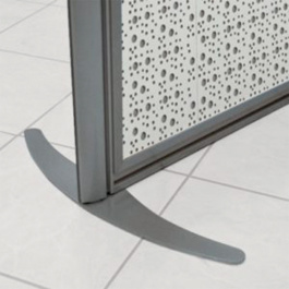 Platine pour claustra acoustique