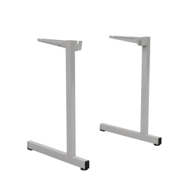 Lot de 2 Piètements GANGE DL 40x27 époxy - pour syst. poutre - T4 - Stock