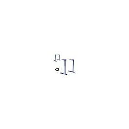 Lot de 2 Piètements TAGE DL D45 époxy - pour syst. poutre - HR T3 à T6  - Stock